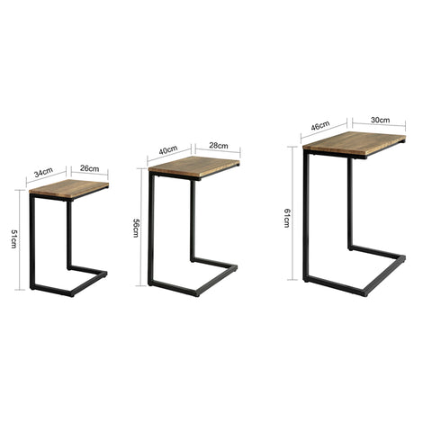Sobuy | 3 Nastavit boční tabulky | SoftIsche | Konferenční stolek | FBT102-F