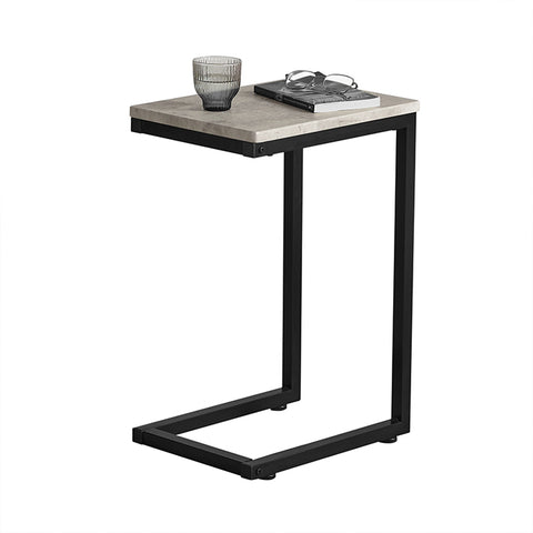 Sobuy | Kovový boční stůl | Konferenční stolek | Laptoptically | Světle šedá | FBT44-HG