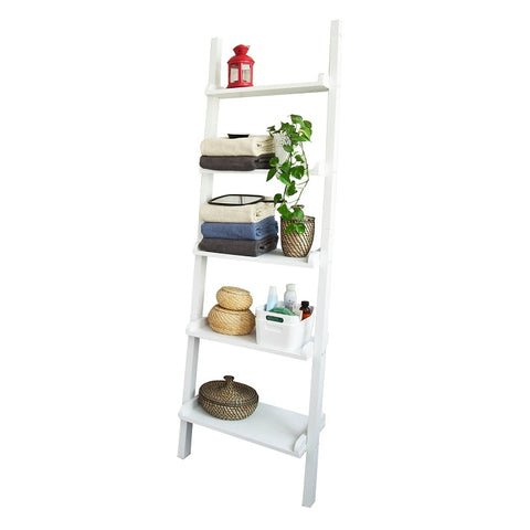 Sobuy | Police hlavy | Decol Ladder White | Schodišťová police | FRG17-W