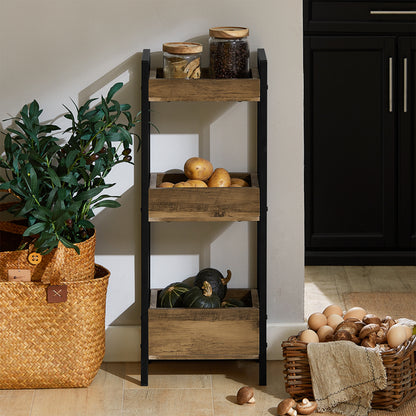 Vorverkauf | SoBuy | Badregal Vintage | kleines Regal | Aufbewahrungsregal | FRG226-F