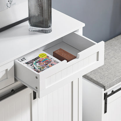 SoBuy | Küchenschrank | Sideboard | Flurschrank | Kommode | FSB74-W