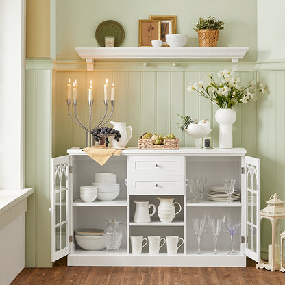 SoBuy | Küchenschrank | Sideboard | Flurschrank | Kommode | FSB79-W