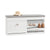 Sobuy | Tipper | Bench bot s kompartmentem bot | Country Style White | FSR64-W