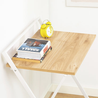 SoBuy | Schreibtisch klappbar | Computertisch Arbeitstisch | Home-Office | FWT88-WN